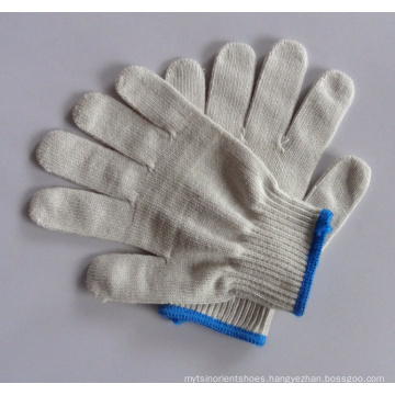 Cheapest coated cotton  work glove  safety gloves